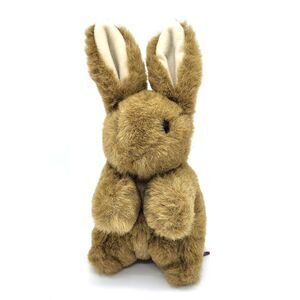 Vintage Heartline Bunny Rabbit Graphics International Plush Stuffed Toy 1988 8"